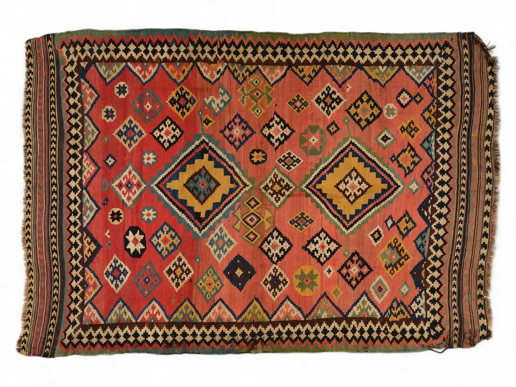 Iranian flatweave carpet, Image 1++